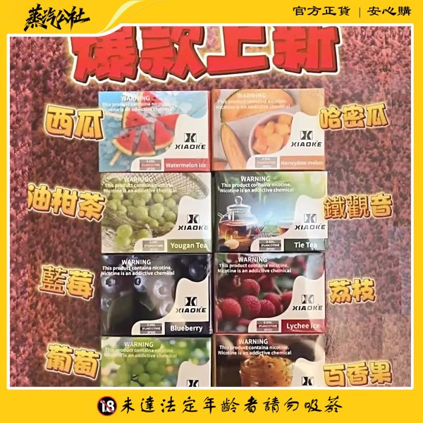 XIAOKE五代煙彈 霧化彈 適用Relx主機四五六代 五盒送主機