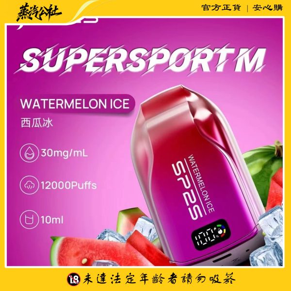 SP2S12000口 一次性拋棄式電子煙 發光可充電